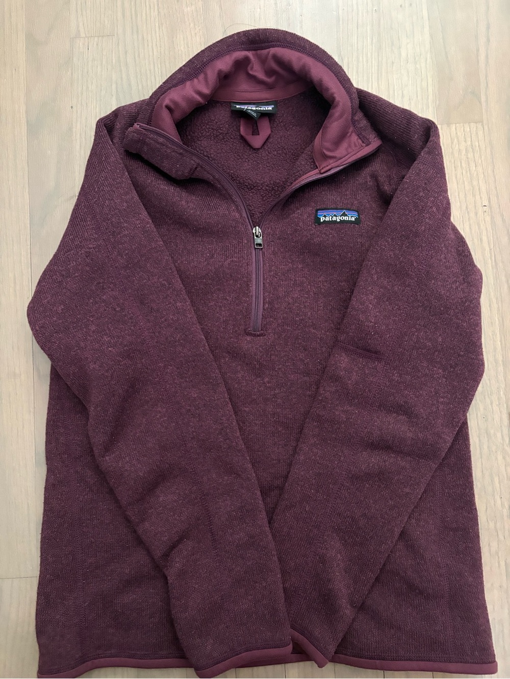 Patagonia Half-Zip Fleece Pullover - Purplw